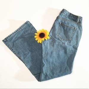 Tommy Hilfiger low rise flare patch work jeans 4